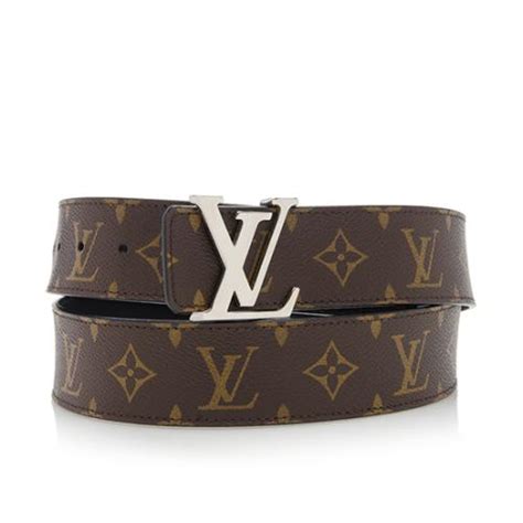 louis vuitton reversable belt|Louis Vuitton reversible monogram belt.